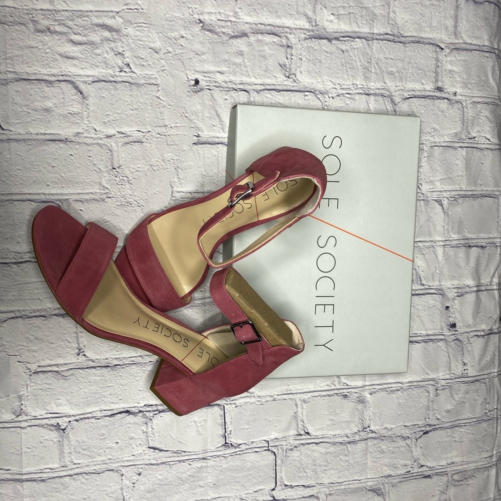 Sole Society Salena Block Heel Sandal